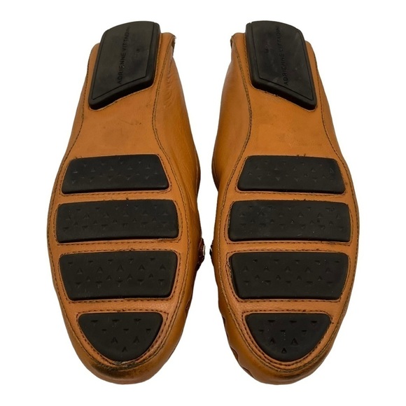 Adrienne Vittadini Camel Leather Comfort Driving Loafers Women’s 9 - Picture 11 of 14